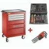 Servante Roll M3 Rouge 69 Outils FACOM 6 Tiroirs - ROLL.CONTACTPF