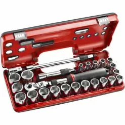 FACOM Coffret DBOX Cliquet Extensible 1/2” - Douilles 1/2" 6 Pans Métriques