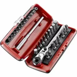 FACOM Composition Vissage 1/4'' Avec Cliquet Compact Flex