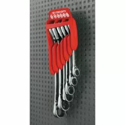 FACOM Jeu De 6 Clés Polygonales à Cliquet Tête 15° Sur Support -FACOM Soldes Boutique 36495017 3