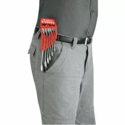 FACOM Jeu De 6 Clés Polygonales à Cliquet Tête 15° Sur Support -FACOM Soldes Boutique 36495017 5
