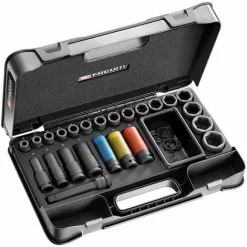 Coffre De Douilles Impact 1/2'' Courtes Et Longues 10 à 32mm FACOM NS.550BPB