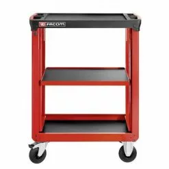 Chariot Atelier Utility Cart 3 étagères M3 FACOM - ROLL.UC3SM3PF