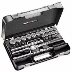 Coffret Douilles FACOM 1/2 - 6 Pans Métriques - 30 Pièces - S.161-5P6