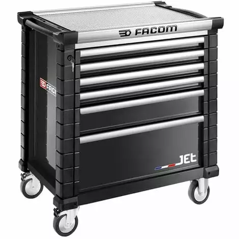Servante D'atelier JETM4 Noir FACOM 6 Tiroirs - JET.6NM4APF 1 Servante D'atelier JETM4 Noir FACOM 6 Tiroirs - JET.6NM4APF