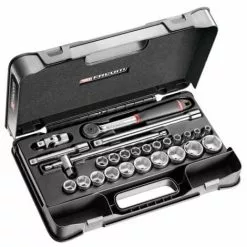 Coffret DBOX 26 Pièces Cliquet étanche Et Douilles 1/2 6 Pans Métriques FACOM - S.161-4P6PB